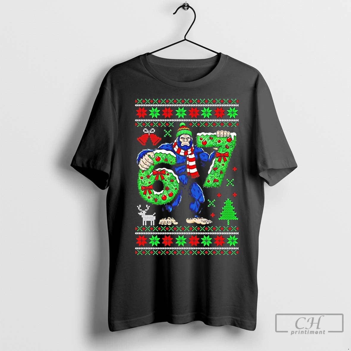 Premium Bigfoot Santa 67 Christmas