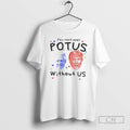 Premium Bill Clinton And Donald Trump You Cant Spell Potus Without Us Shirt Sweater