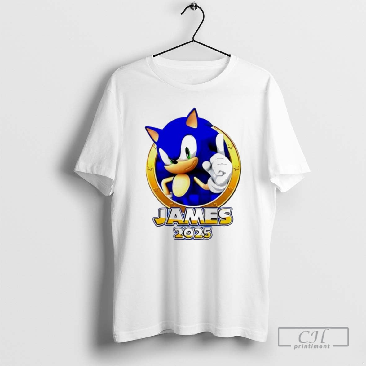 Premium Blue Squirrel Jams 2025 Christmas Personalised Ornaments White Shirt Sweater