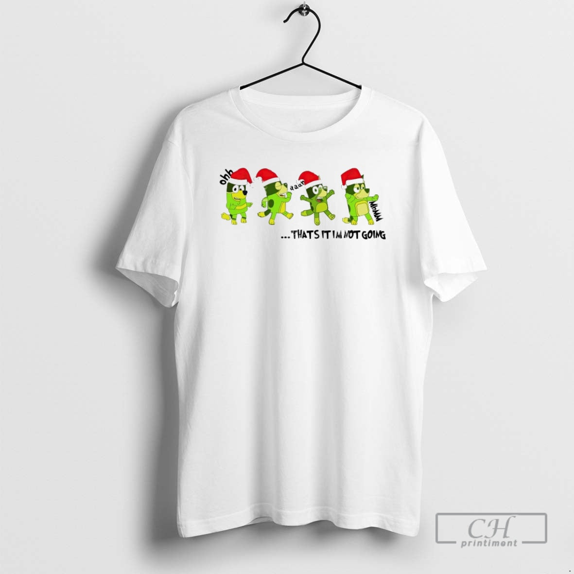 Premium Bluey Thats It Im Not Going Ohh Aaah Mhmm Christmas Shirt Sweater