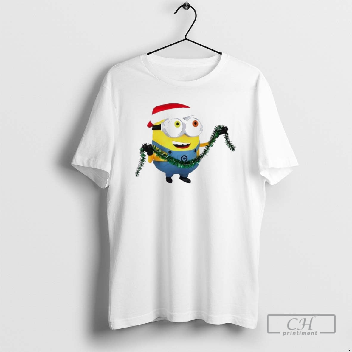 Premium Bob Trims The Tree Minions 2025 Hallmark Ornaments White Shirt Sweater