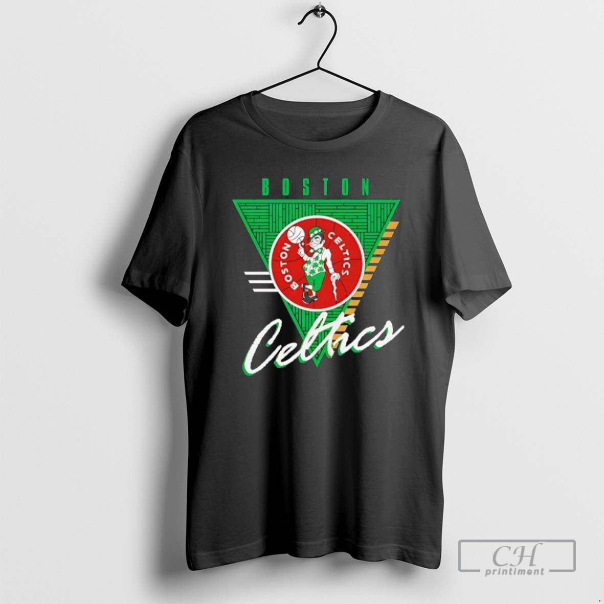 Premium Boston Celtics Worldwide Collection Tri Logo Shirt Sweater