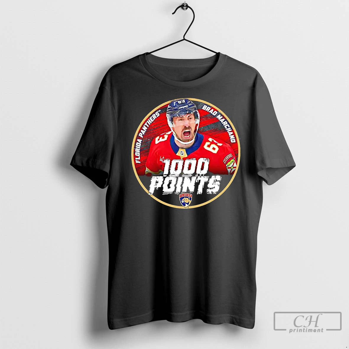 Premium Brad Marchand 1000 Points Florida Panthers