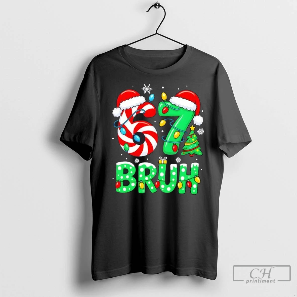 Premium Bruh 67 Six Seven 6 7 Meme Christmas