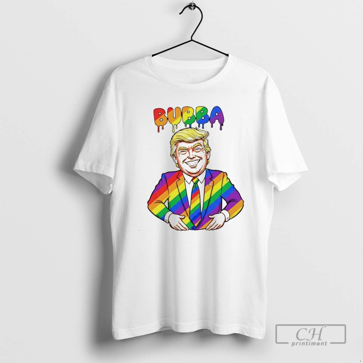 Premium Bubba Gay Donald Trump And Bill Clinton Lgbt Christmas Shirt Sweater