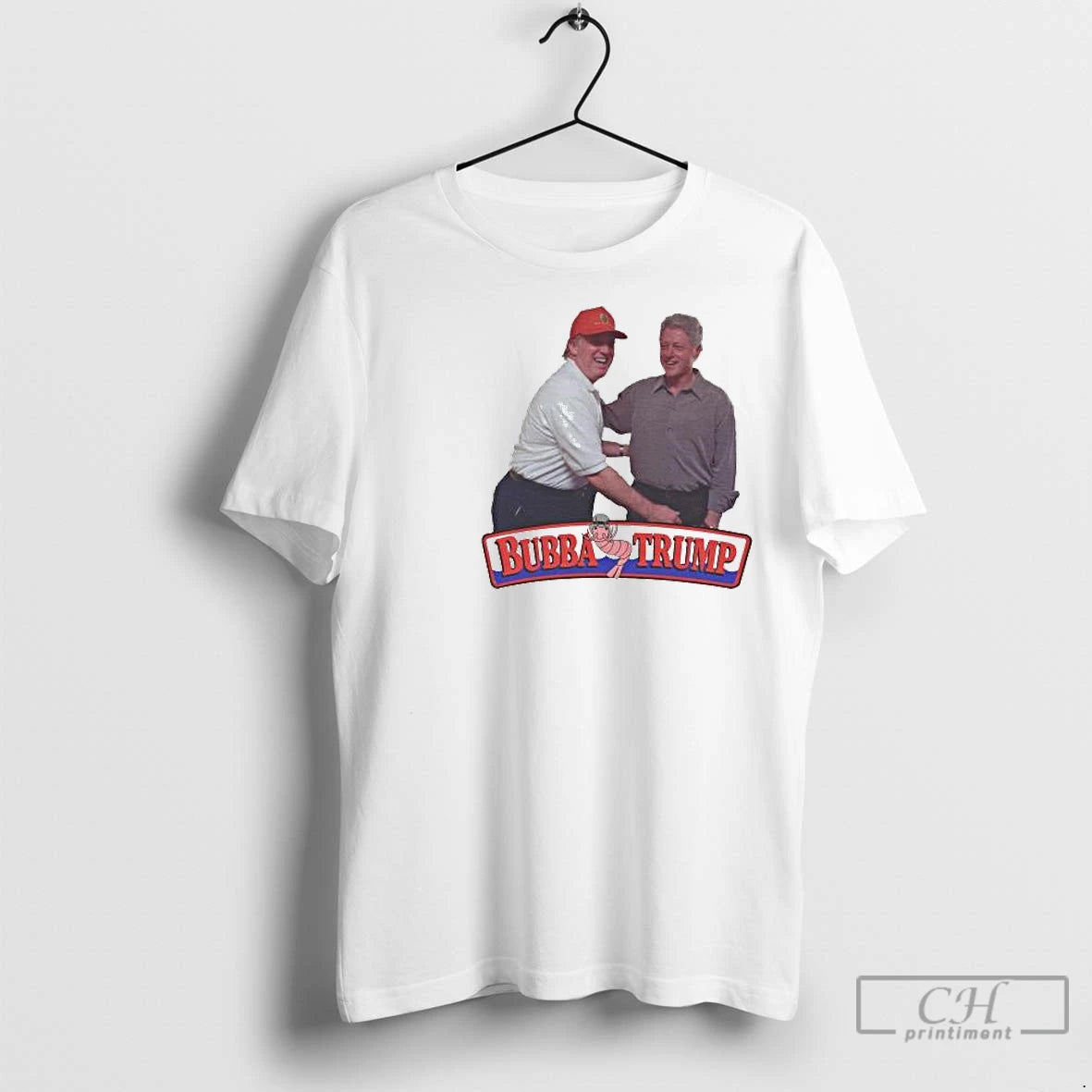 Premium Bubba Trump 2025 Circle White