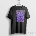 Premium Bulldog Mascot Purple Reign Pocket Circle Black
