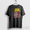 Premium Cage Fight Horror Graphic Brutal Gorecore Circle Black