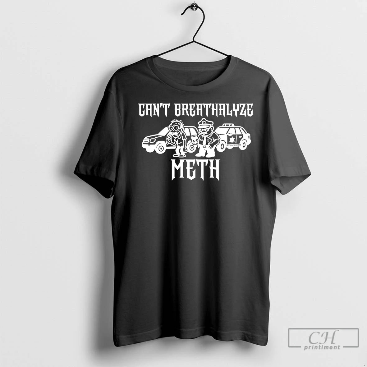 Premium Cant Breathalyze Meth Police Meme