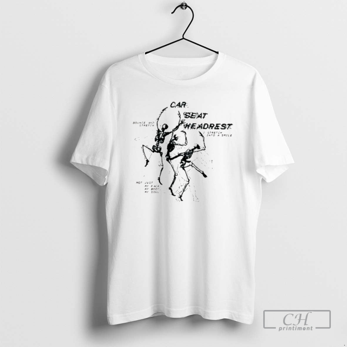 Premium Car Seat Headrest Souls Skeletons Dancing Shirt Sweater
