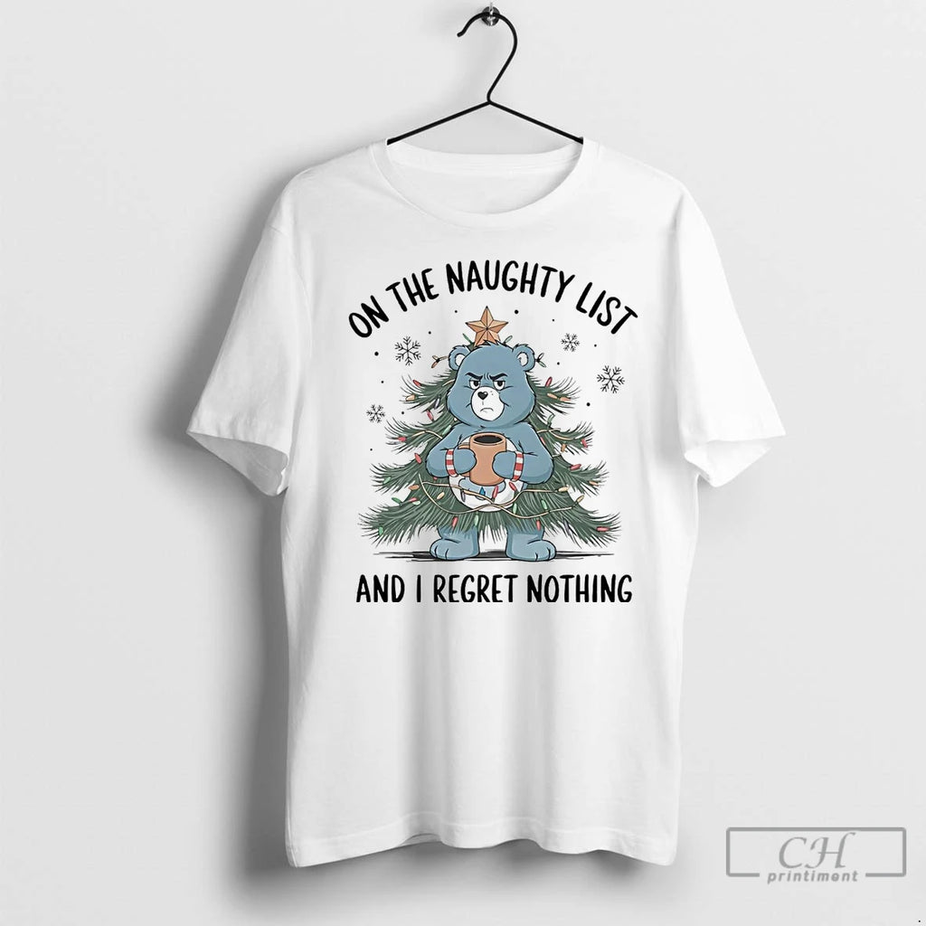 Premium Care Bears On The Naughty List And I Regret Nothing Christmas