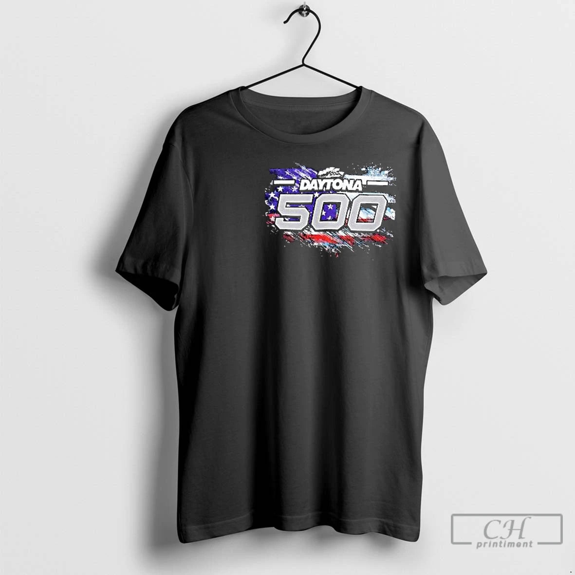 Premium Checkered Flag Sports Daytona International Speedway 2026 Daytona 500 Patriotic Circle Black