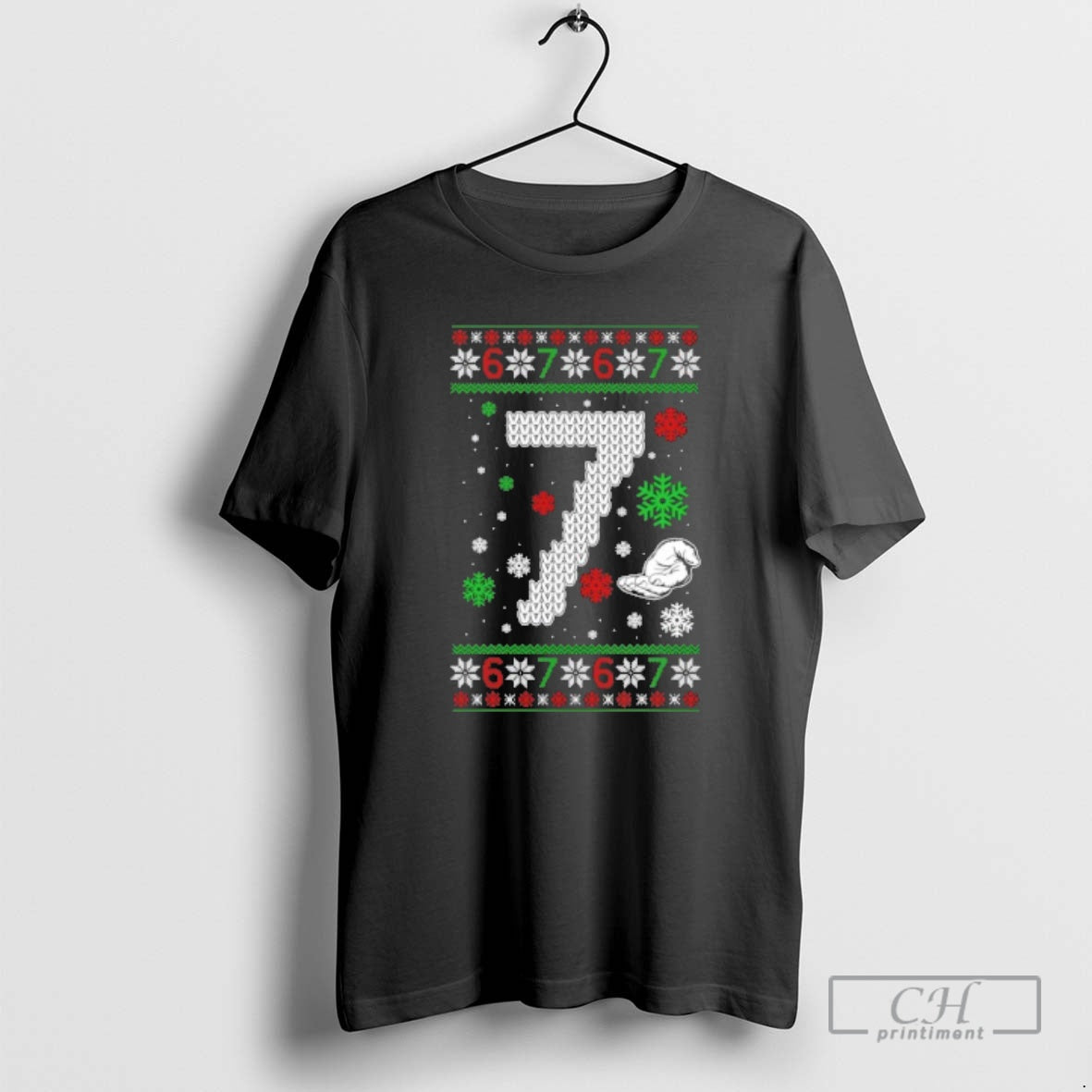 Premium Christmas 7 Meme Ugly Christmas Sweat Shirt Sweater