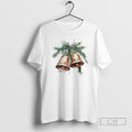 Premium Christmas Bells Ornaments White Shirt Sweater