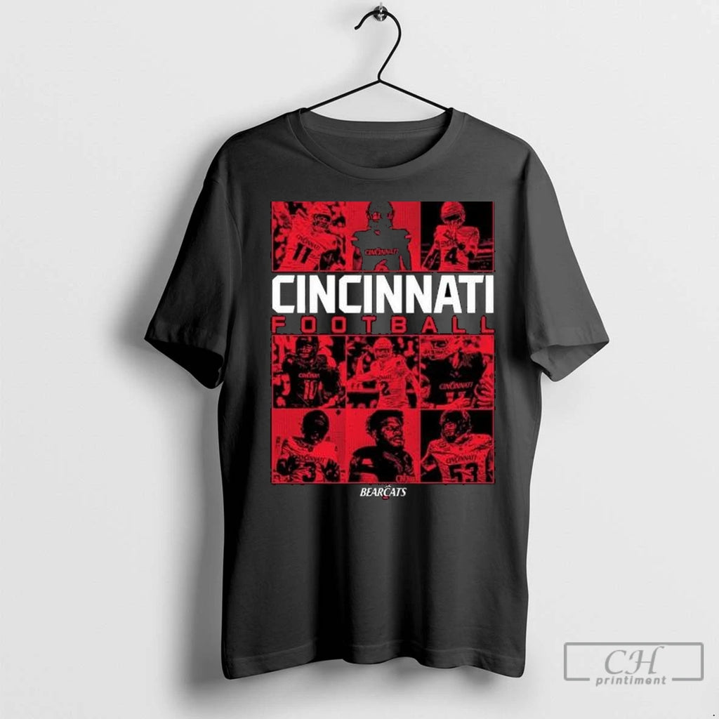 Premium Cincinnati Bearcats Football Playmakers 2025 Nil Circle Black