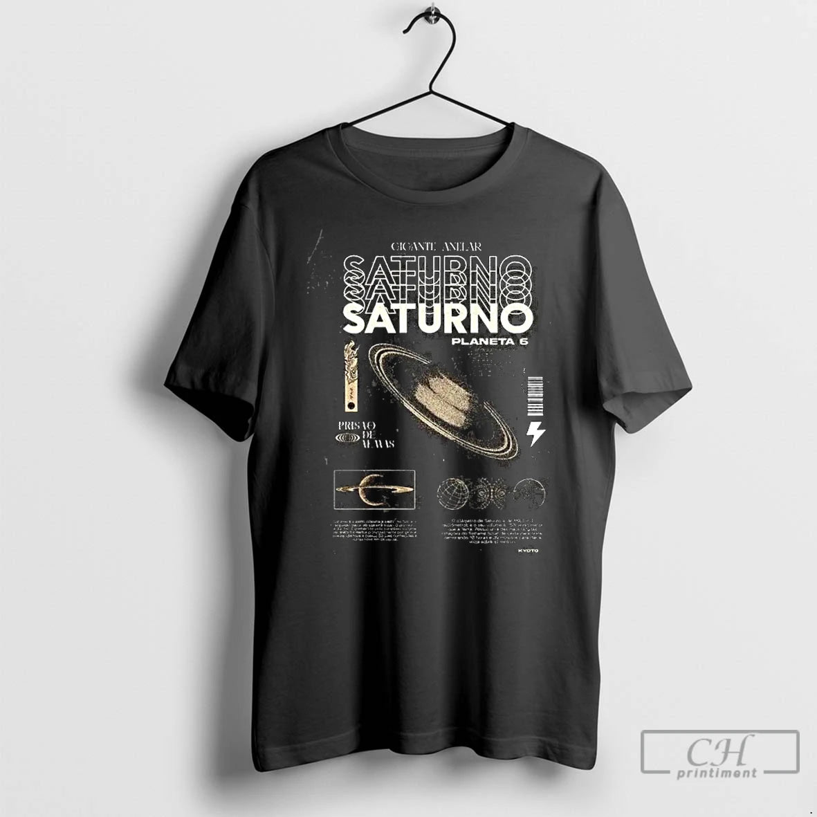Premium Cosmic Saturno Chronicle Washed Long Sleve