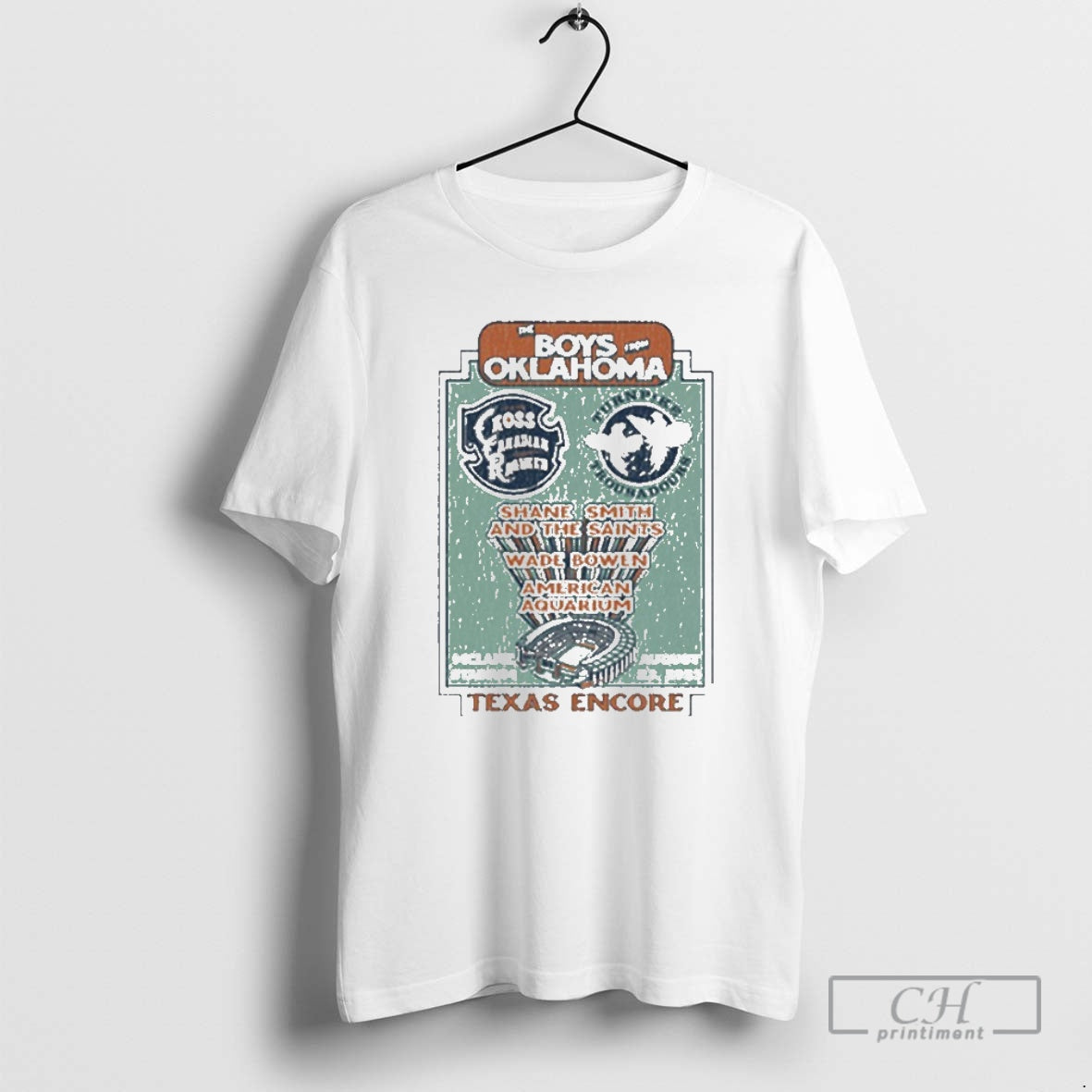 Premium Cross Canadian Ragweed Tbfo Texas Encore Waco Event Lineup Logos 2025 Shirt Sweater