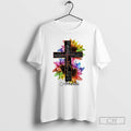 Premium Cross Jesus 2025 Personalized Ornaments White Shirt Sweater