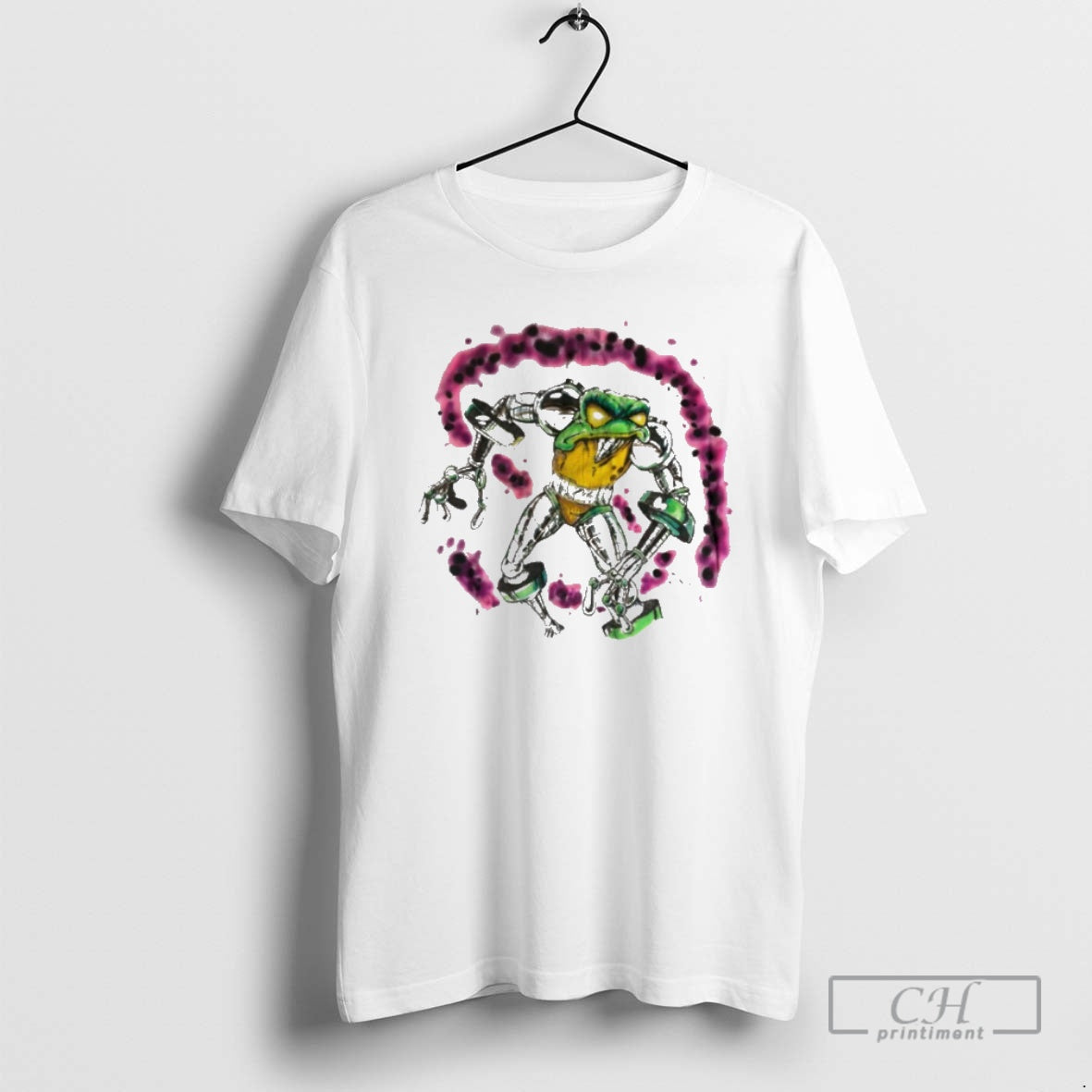 Premium Cyberfrog Trikk Rahn Graphic Shirt Sweater