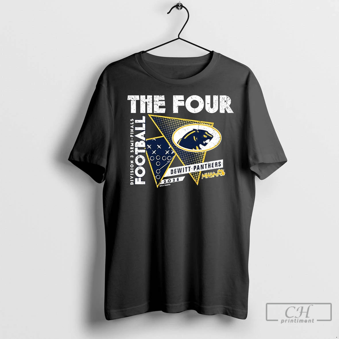 Premium Dewitt Panthers 2025 D3 Semifinals The Four