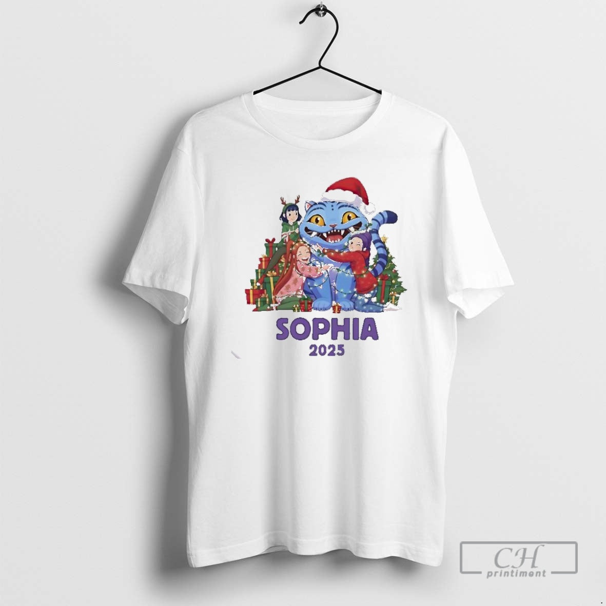 Premium Demon Hunters Mira Rumi Zoey 2025 Personalized Ornaments White Shirt Sweater