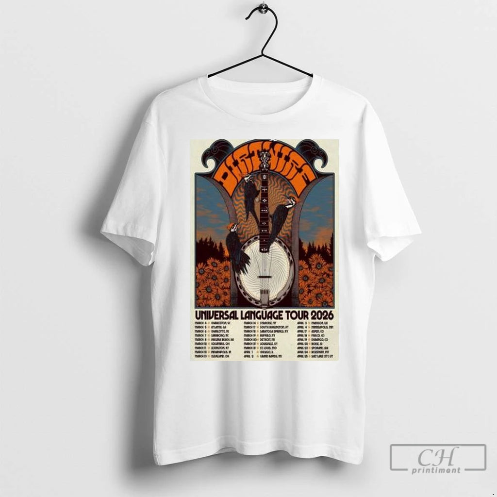 Premium Dirtwire Universal Language Tour 2026 Circle White