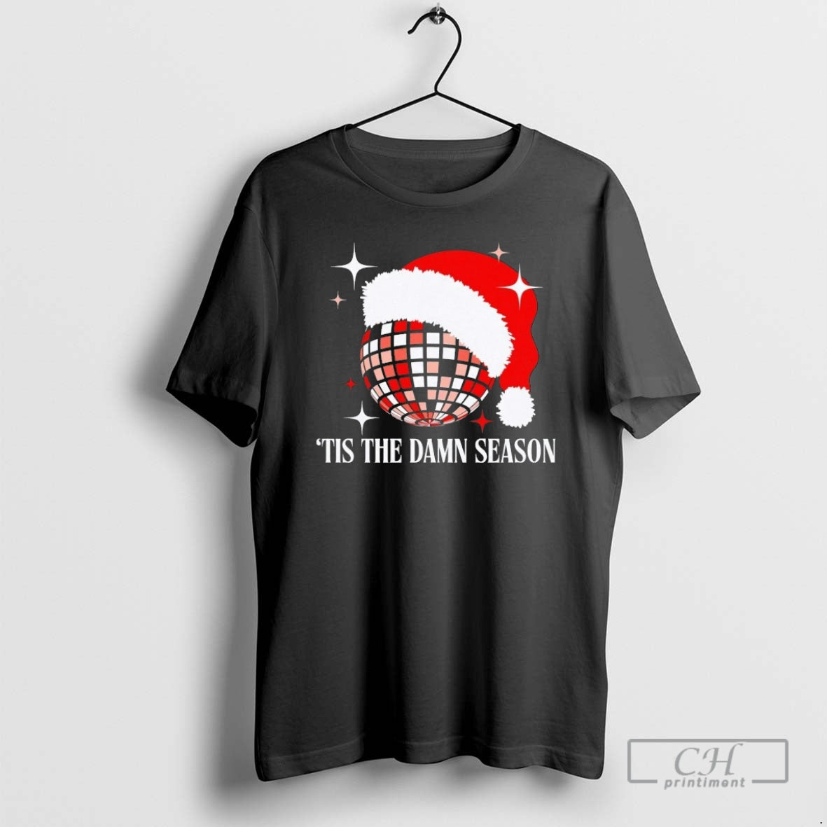 Premium Disco Ball Tis The Damn Seasonn Christmas Shirt Sweater
