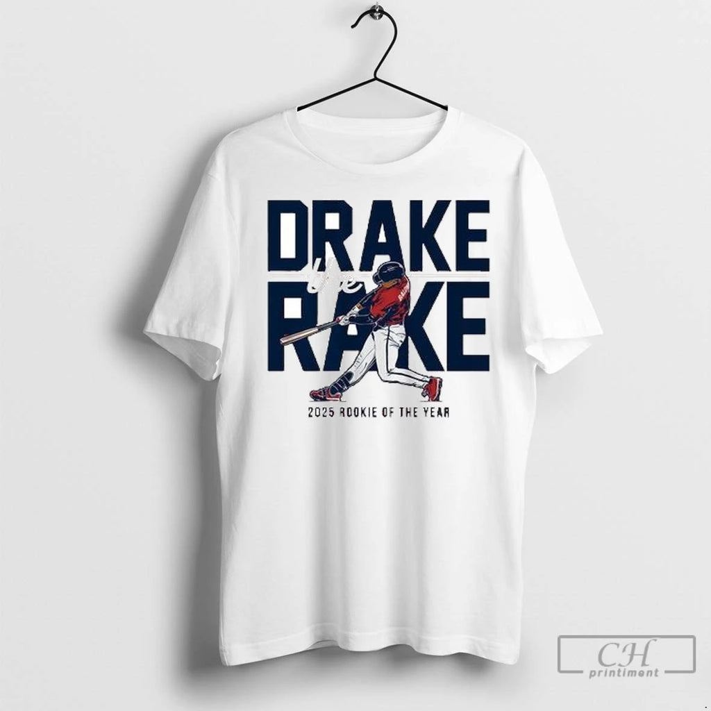 Premium Drake Baldwin The Rake 2025 Rookie Of The Year Circle White