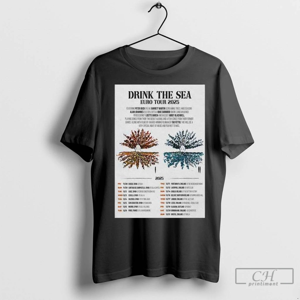 Premium Drink The Sea Europe Tour 2025 Circle Black