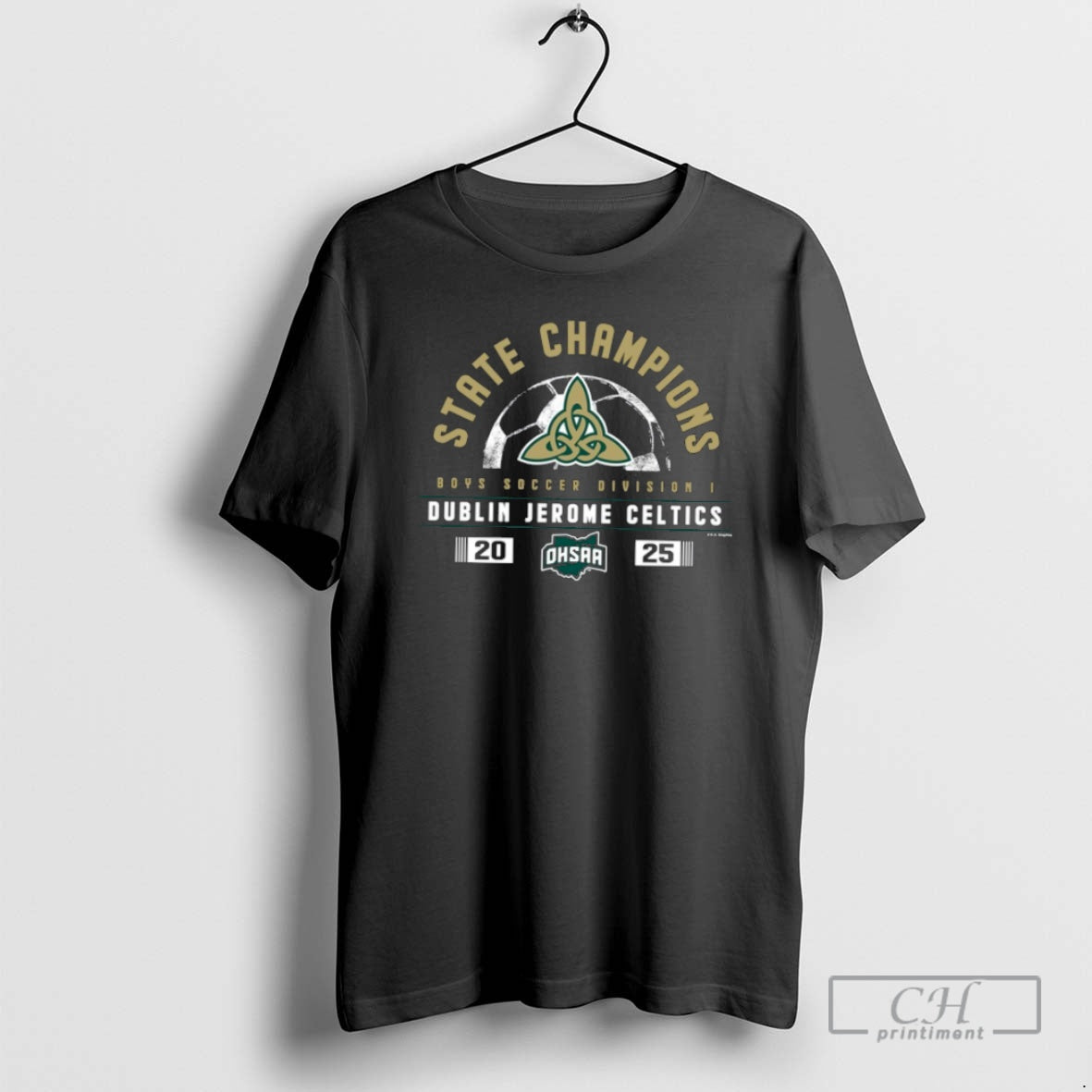 Premium Dublin Jerome Celtics 2025 Ohsaa Boys Soccer Division 1 State Champions Shirt Sweater