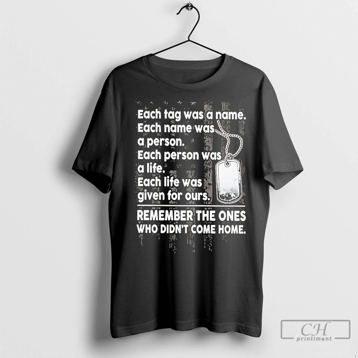 Premium Each Tag Was A Name Remember The Ones Who Didnt Come Home