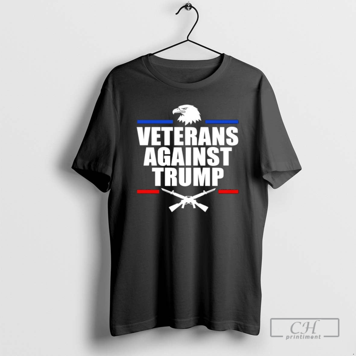 Premium Eagle Veterans Against Trump Shirt Sweater