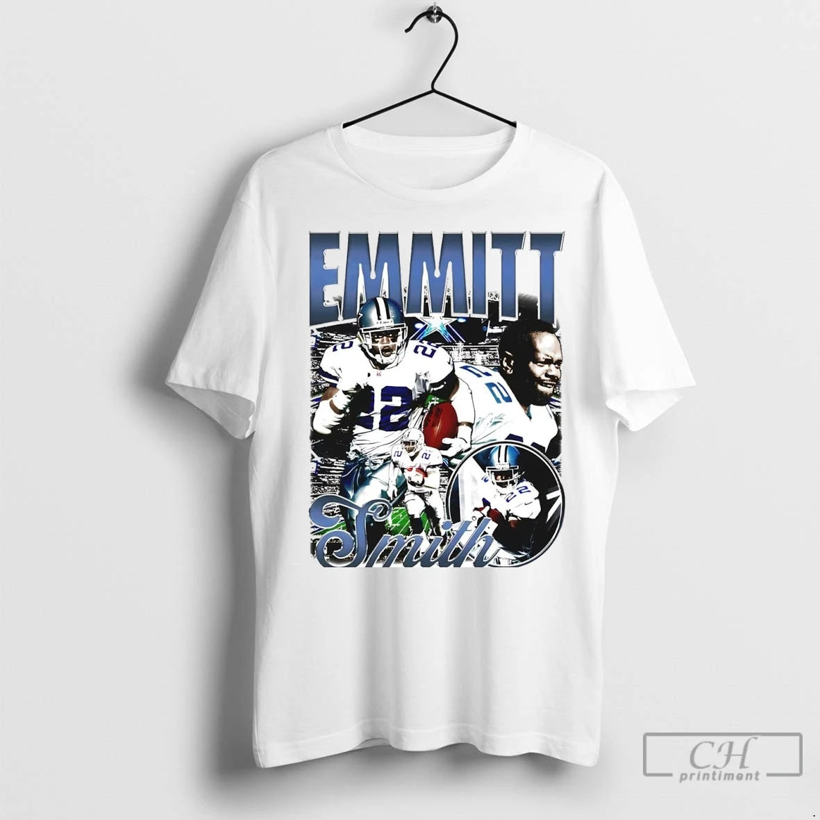 Premium Emmitt Smith Picture Collage Dallas Cowboys