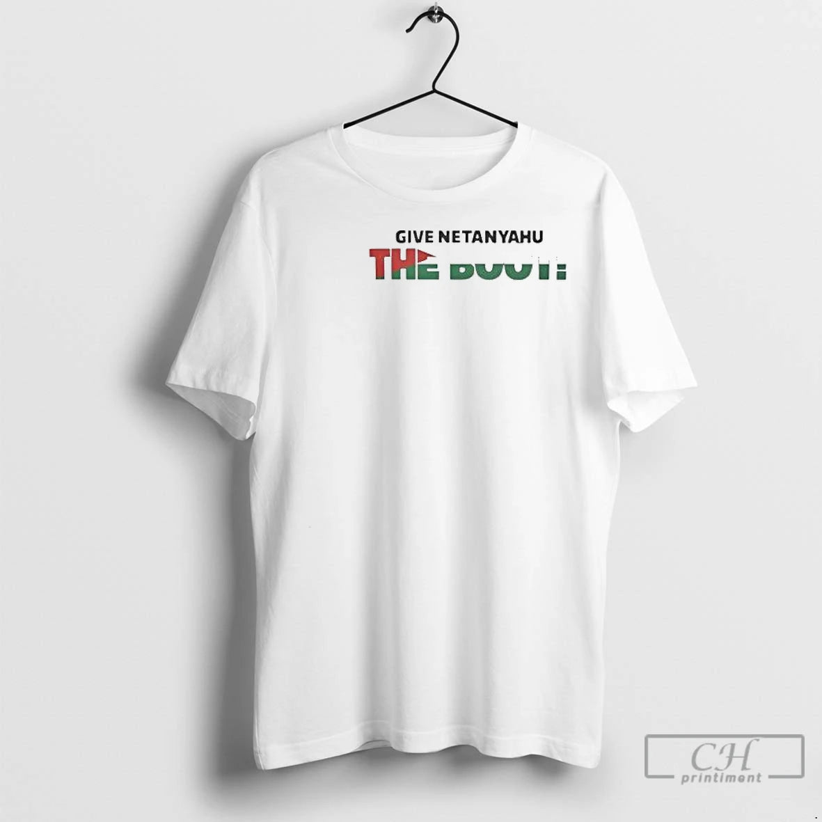Premium Eric Cantona Kick Free Palestine Circle White