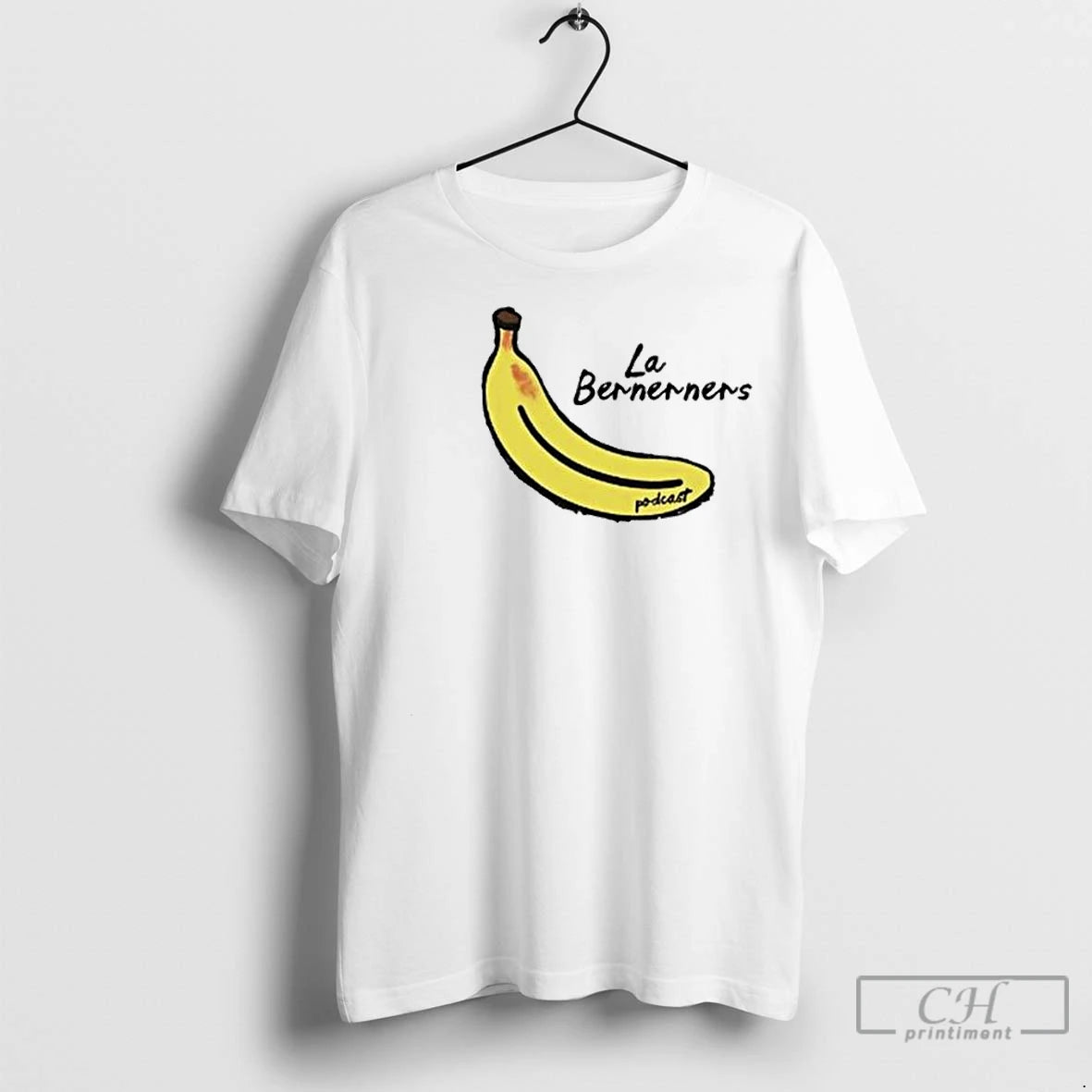 Premium Exactly Right Bananas Bernerners Circle White
