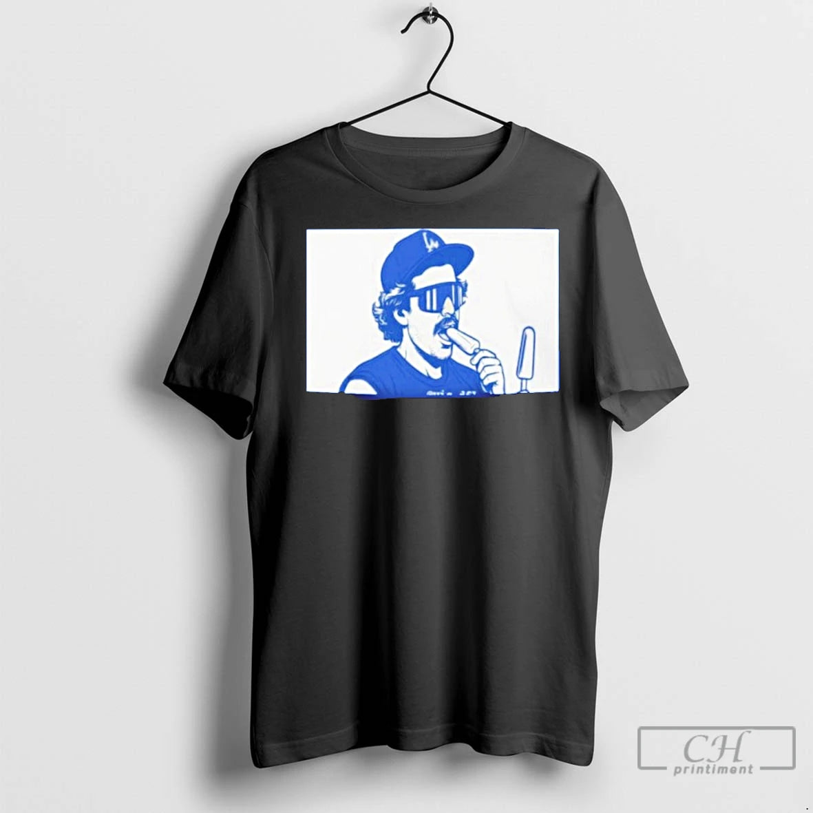 Premium Fan La Dodgers Eat Cream 80s