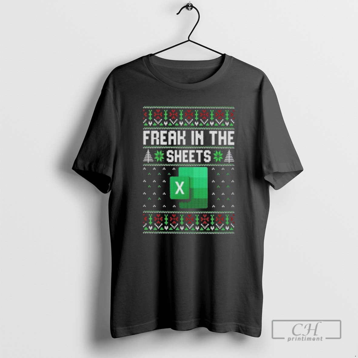 Premium Freak In The Sheets Ugly Christmas Sweat Shirt Sweater