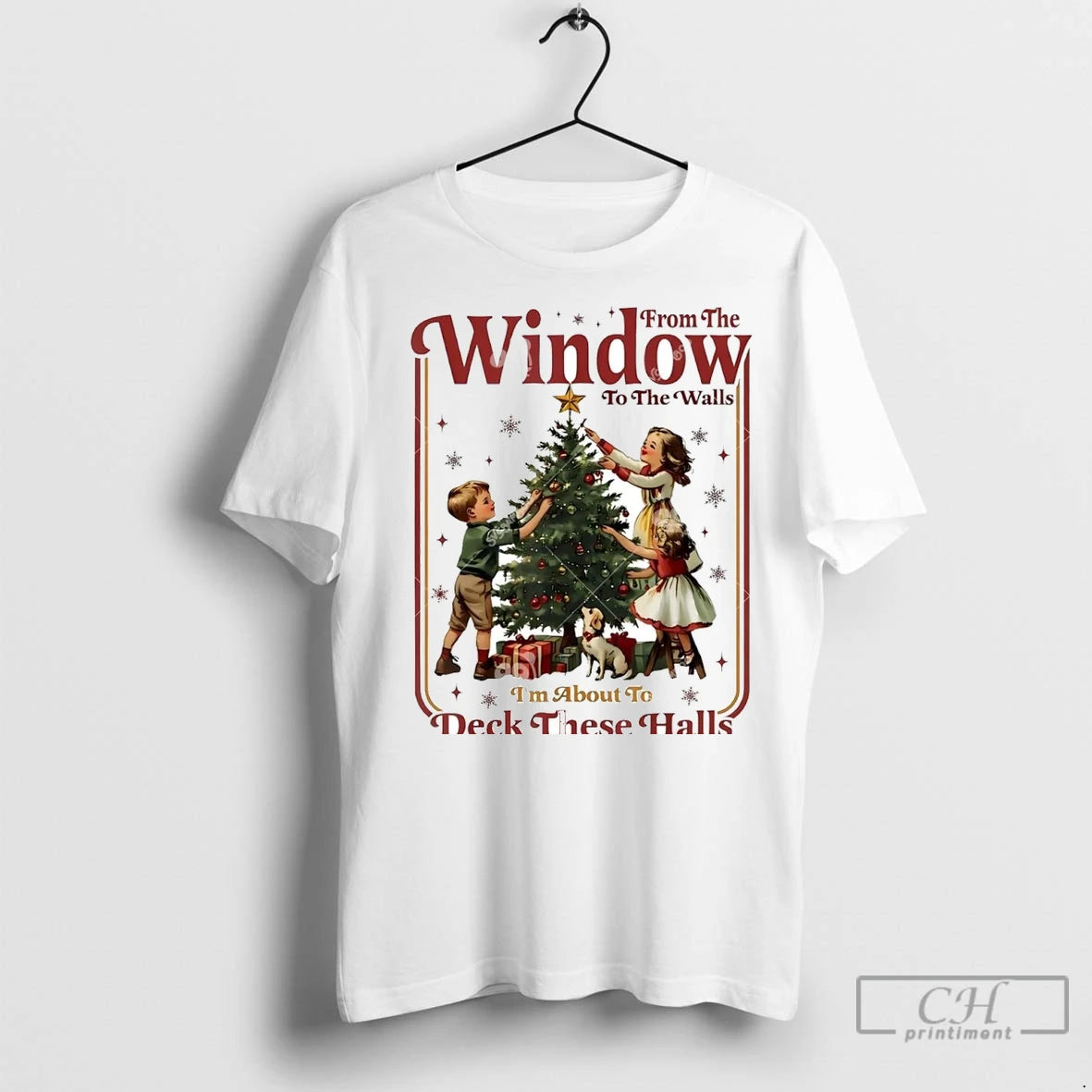 Premium From The Windows To Walls Im About To Deck These Halls Christmas