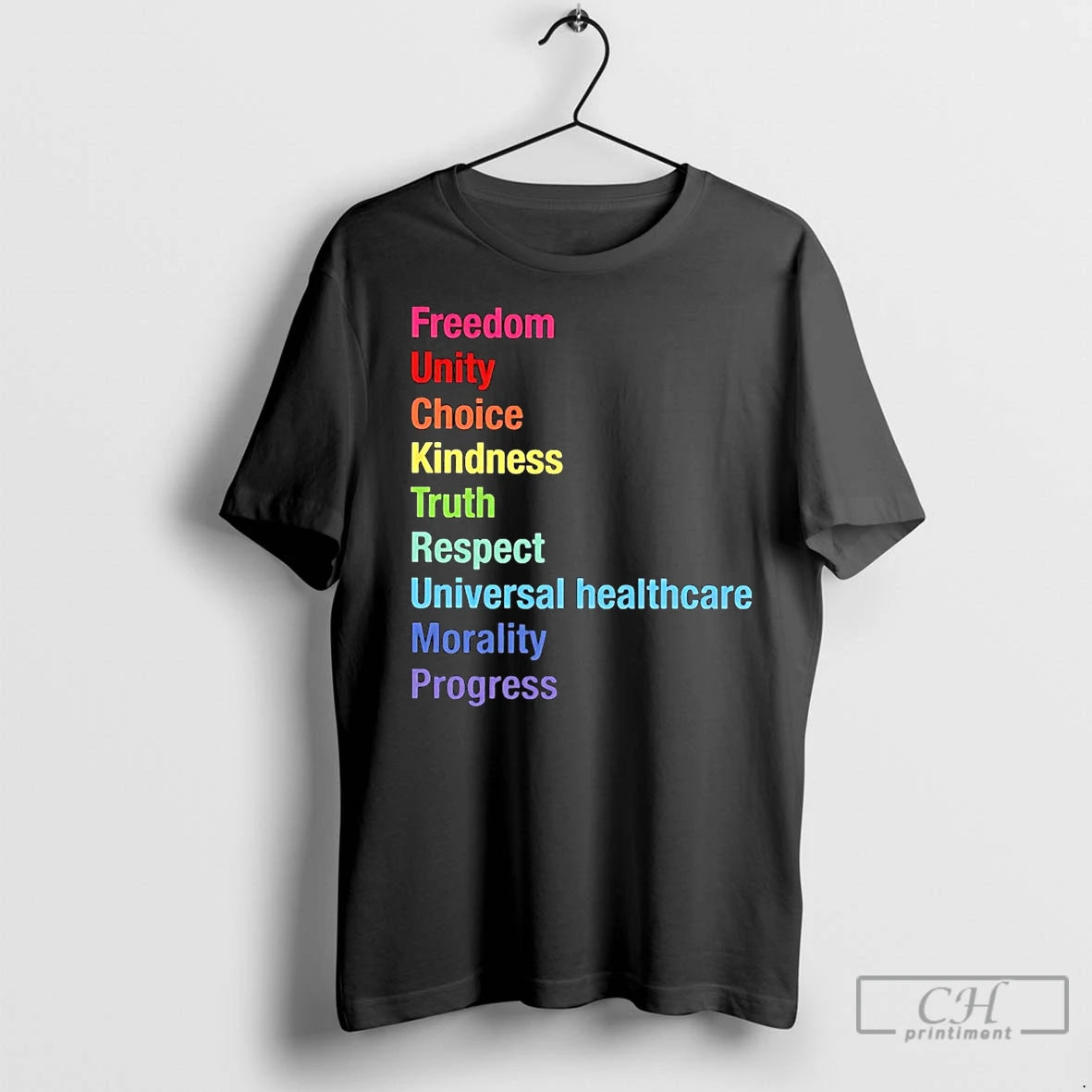 Premium Fuck Trump Freedom Unity Choice Kindness Truth Respect