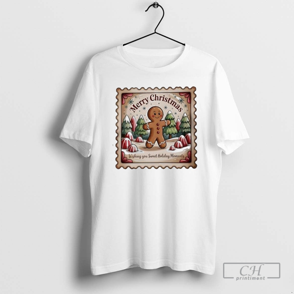 Premium Gingerbread Merry Christmas Wishing You Sweet Holiday Moments Shirt Sweater