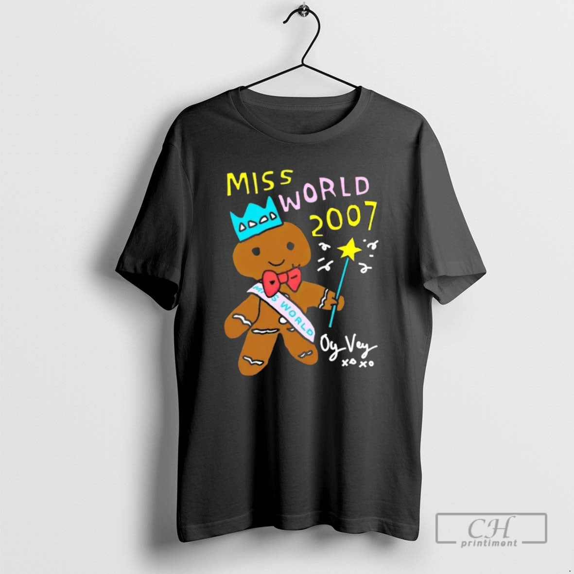 Premium Gingerbread Miss World 2007 Christmas Shirt Sweater