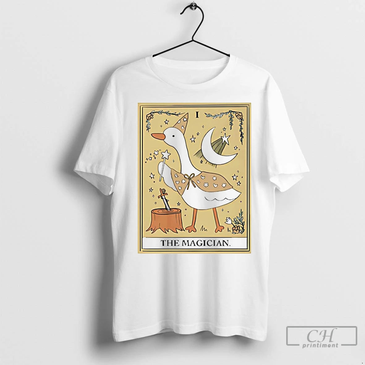 Premium Goose The Magician Tarot Card