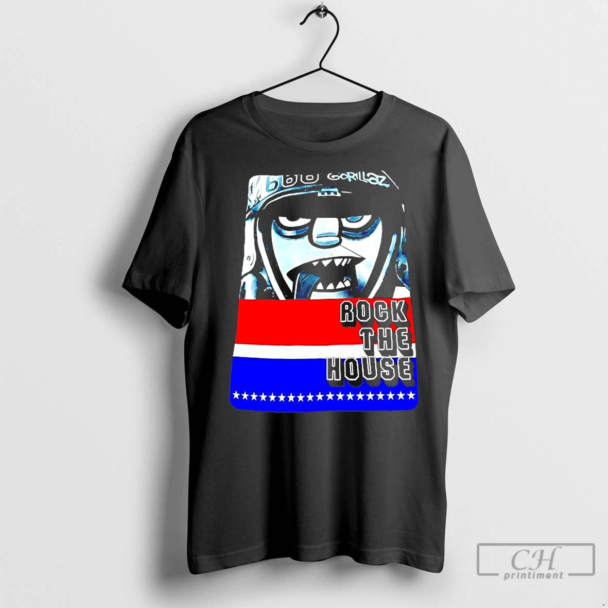 Premium Gorillaz Rock The House