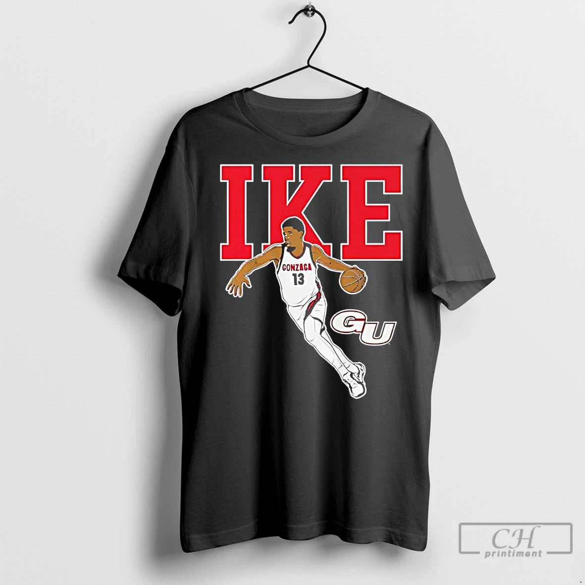 Premium Graham Ike Dribbling Gonzaga Bulldogs