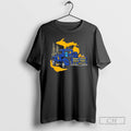 Premium Great Lakes Vintage Truck Michigan Map Retro Road Trip Great Times Shirt Sweater