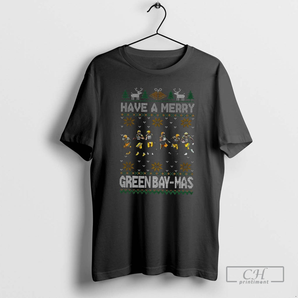 Premium Green Bay Packers Have A Merry Green Bay Mas Merry Christmas Shirt Sweater
