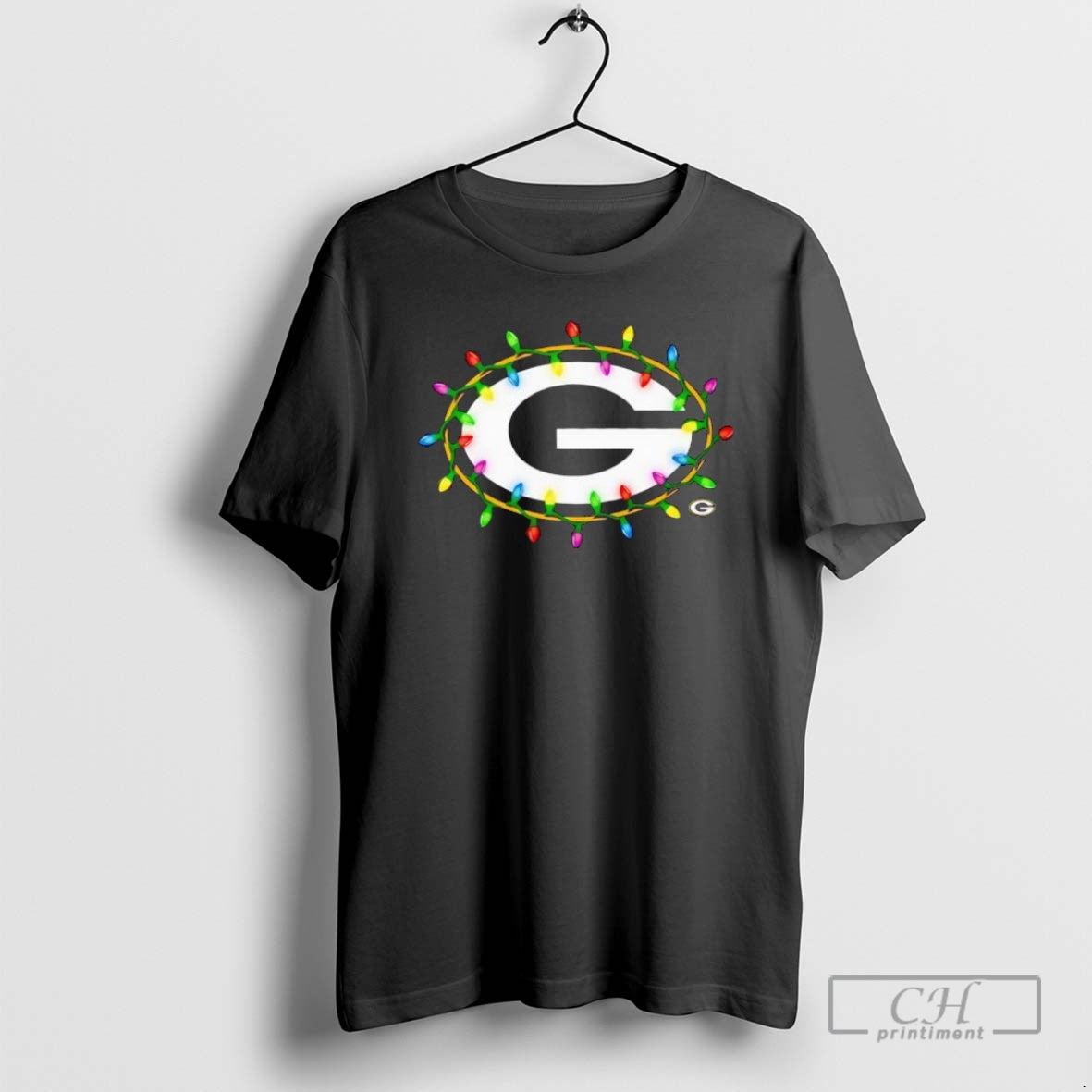 Premium Green Bay Packers Logo Holiday Lights Shirt Sweater