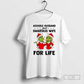 Premium Grinch Christmas Asshole Husband And Smartass Wife For Life Shirt Sweater