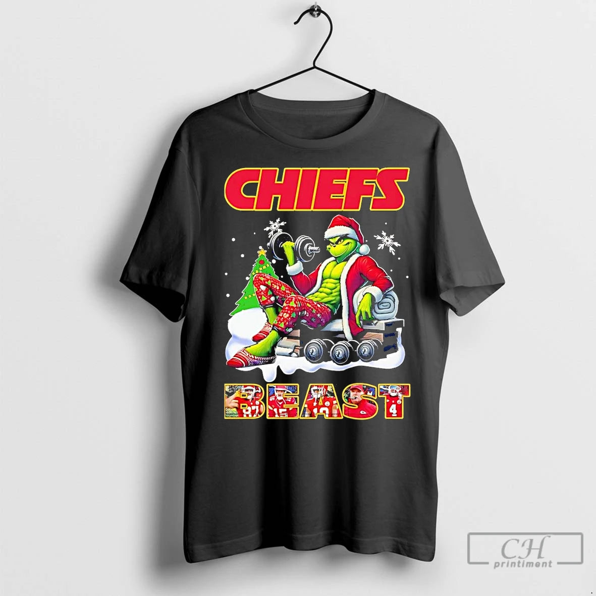 Premium Grinch Kansas City Chiefs Beast Christmas