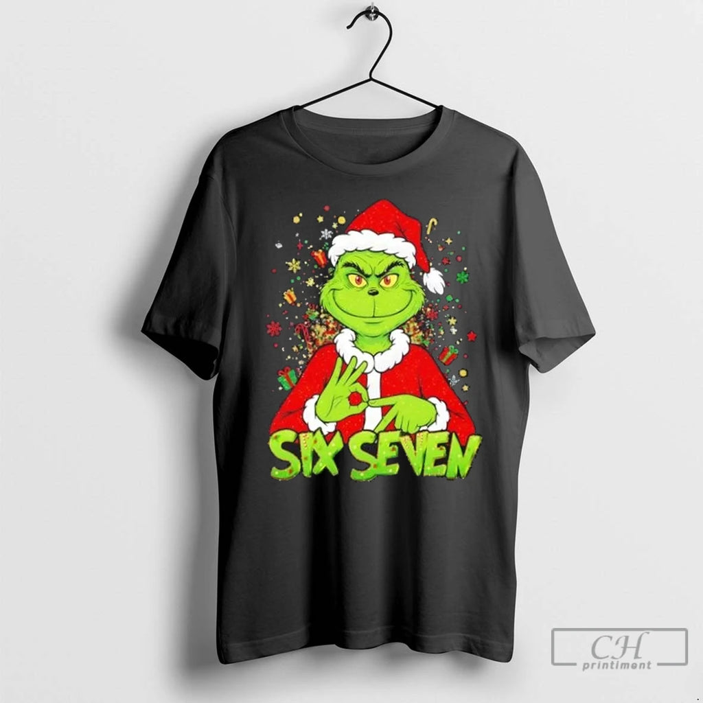 Premium Grinch Six Seven 6 7 Christmas